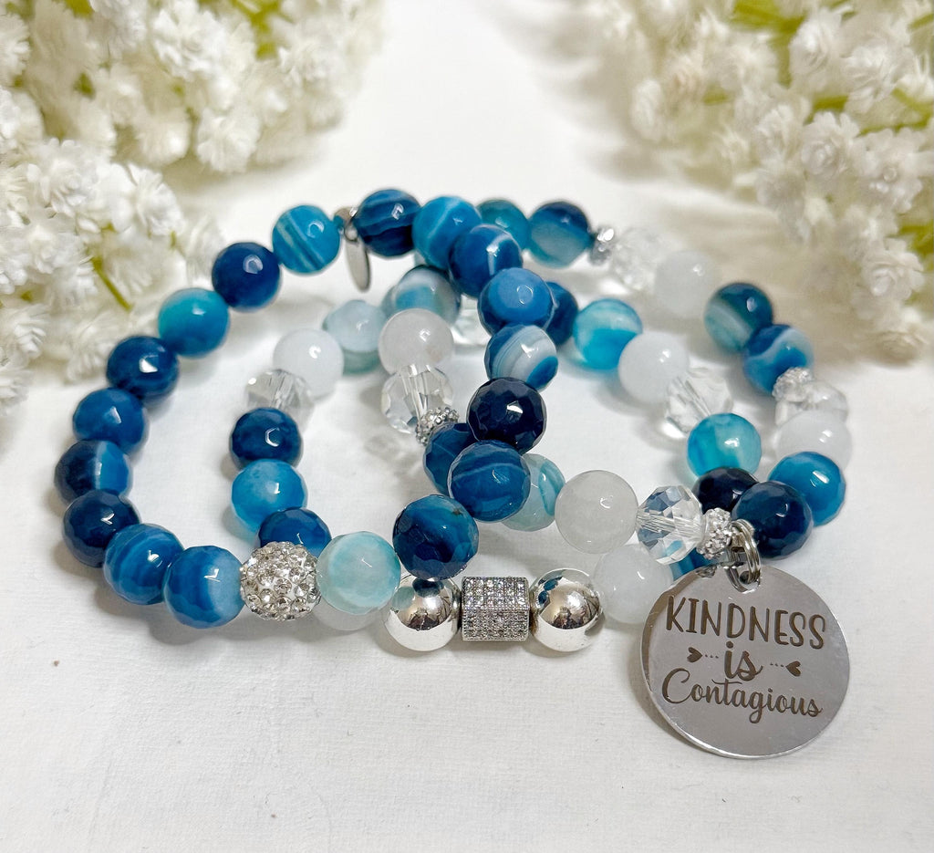 Beaded Charm Bracelet Set: Inspiration, Stretch Bracelets