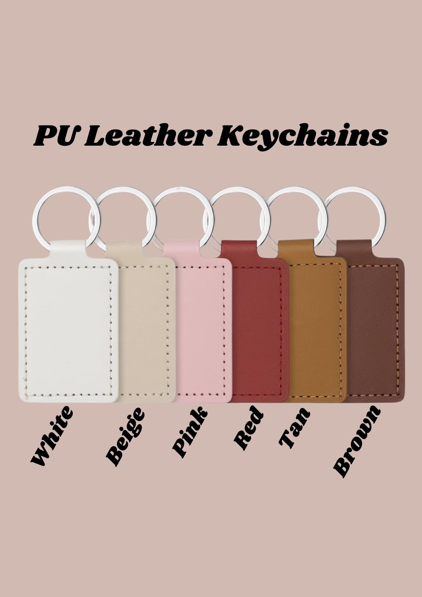 Custom Photo Line Art Keychain