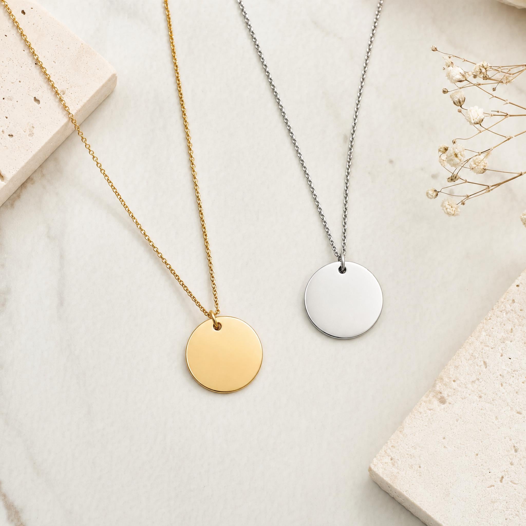 Circle Pendant Necklace