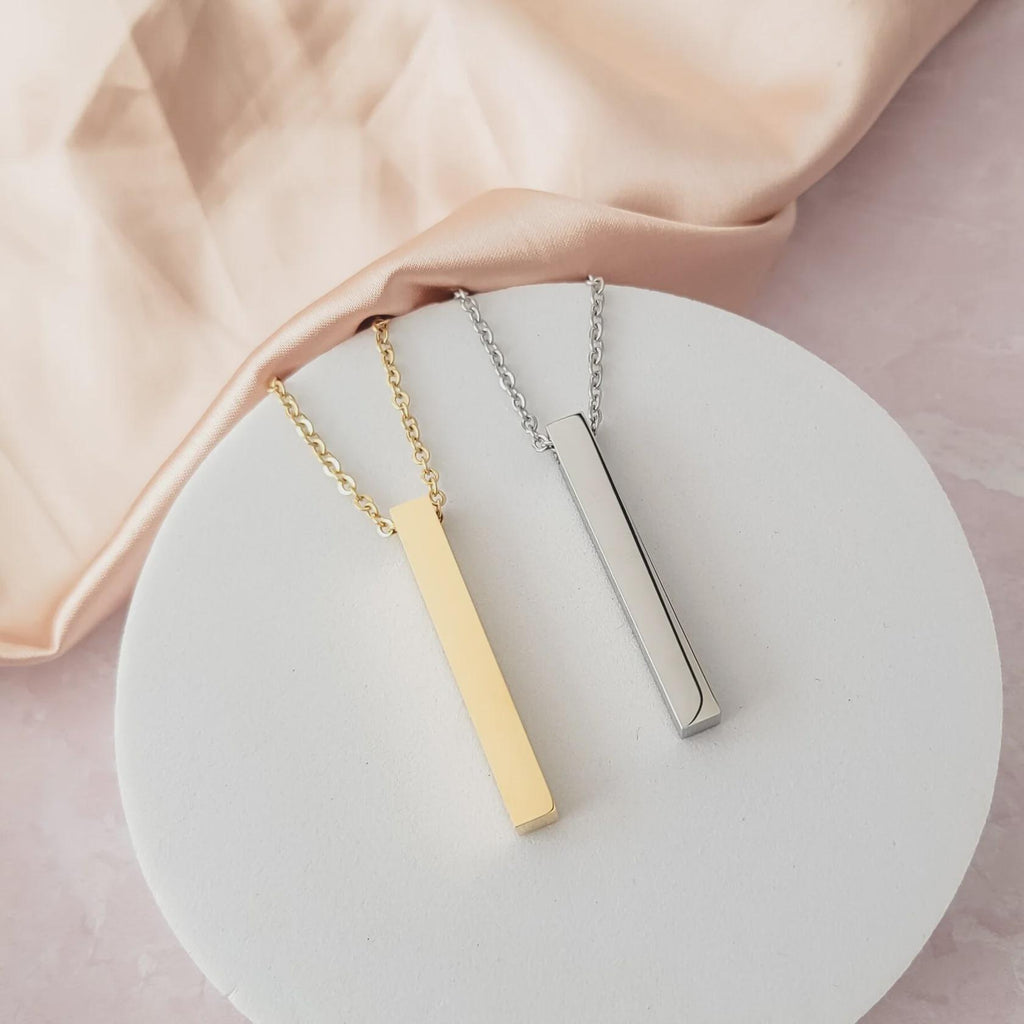 Vertical Bar Necklace