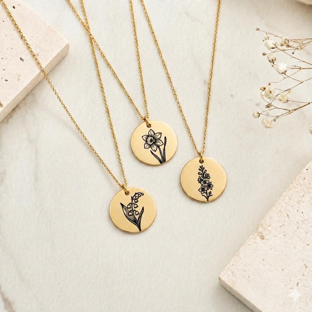 Circle Pendant Necklace
