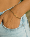 Personalized Paperclip Bracelet