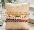 Personalized Gold Filled Bar Bracelet Stack